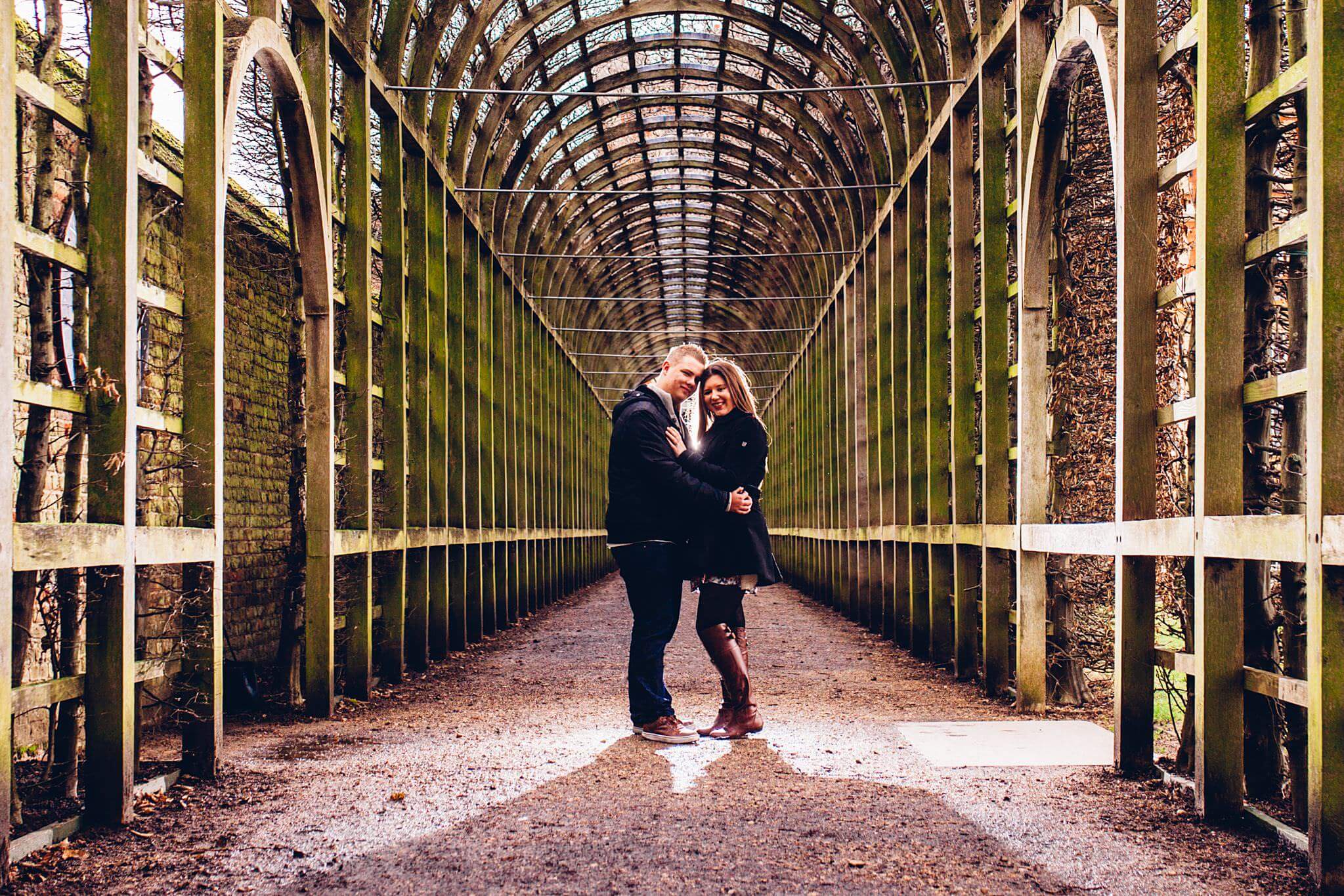 Hampton Court Pre-Wedding Photography