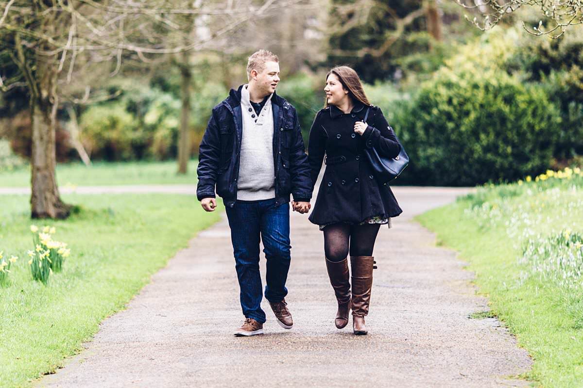 Hampton Court Pre-Wedding Photography