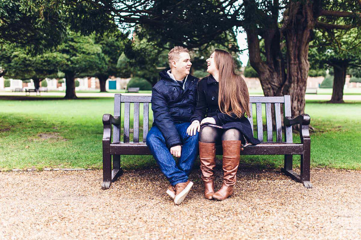 Hampton Court Pre-Wedding Photography