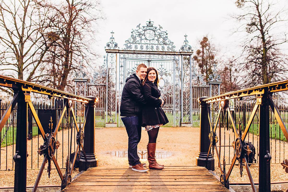 Hampton Court Pre-Wedding Photography